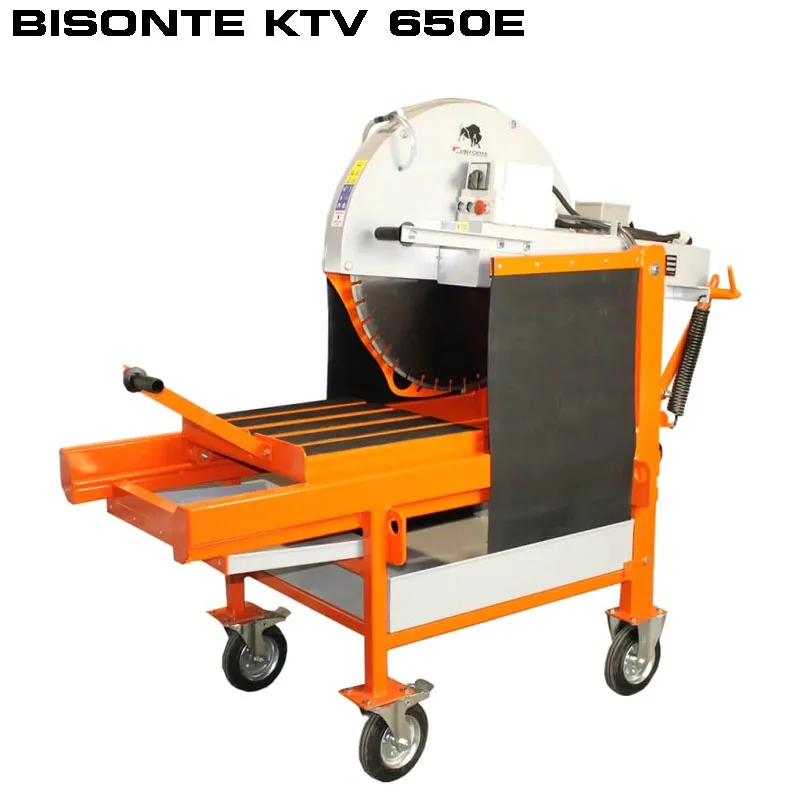BISONTE Машина за рязане на тухли, мрамор, гранит KTV 650E