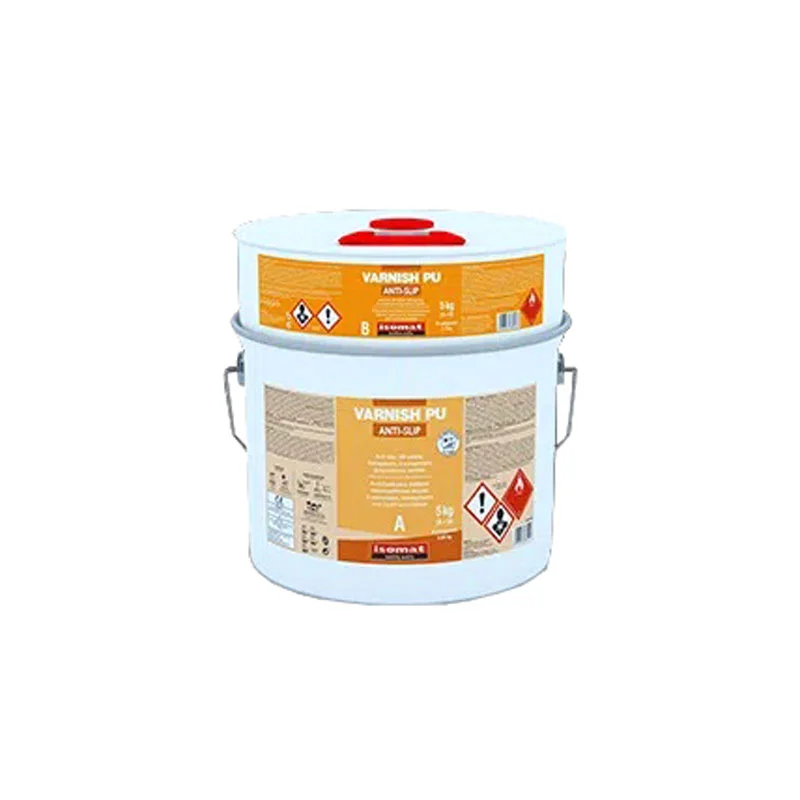 ISOMAT Противоплъзгащ двукомпонентен полиуретанов лак VARNISH-PU ANTI-SLIP 5 кг
